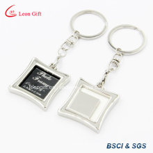 Square Shape Photo Frame Key Chain